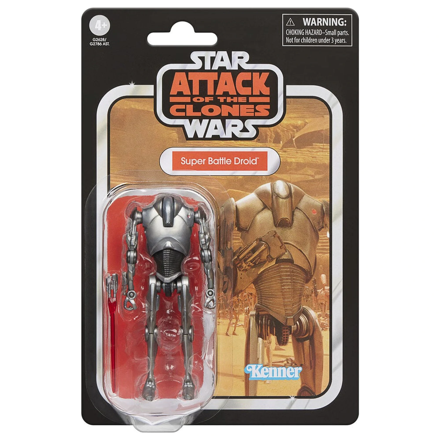 Star Wars Attack of the Clones Super Battle Droid figura 9,5cm fotografija izdelka