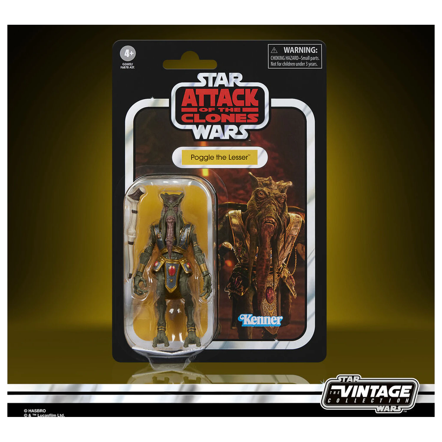 Star Wars Attack on the Clones Poggle the Lesser figura 9,5cm fotografija izdelka