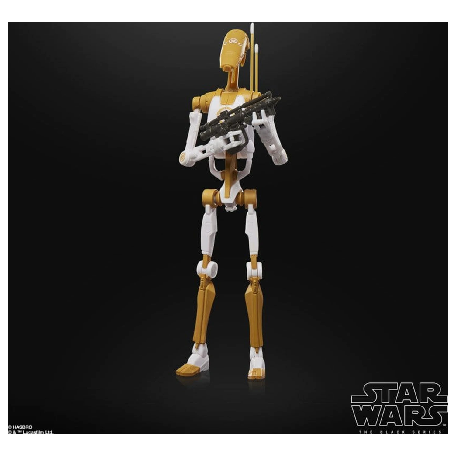 Star Wars: Battlefront II Black Series Action figura 2-paket Phase I Assault Trooper & Droid Officer 15 cm fotografija izdelka