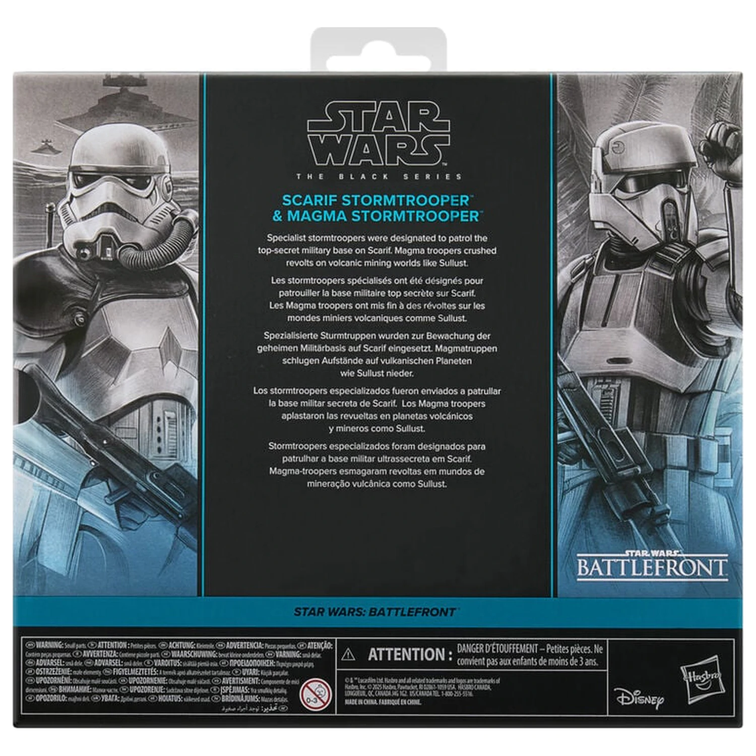 Star Wars Battlefront Scarif Stormtrooper & Magma Stormtrooper paket 2 figur 15cm fotografija izdelka