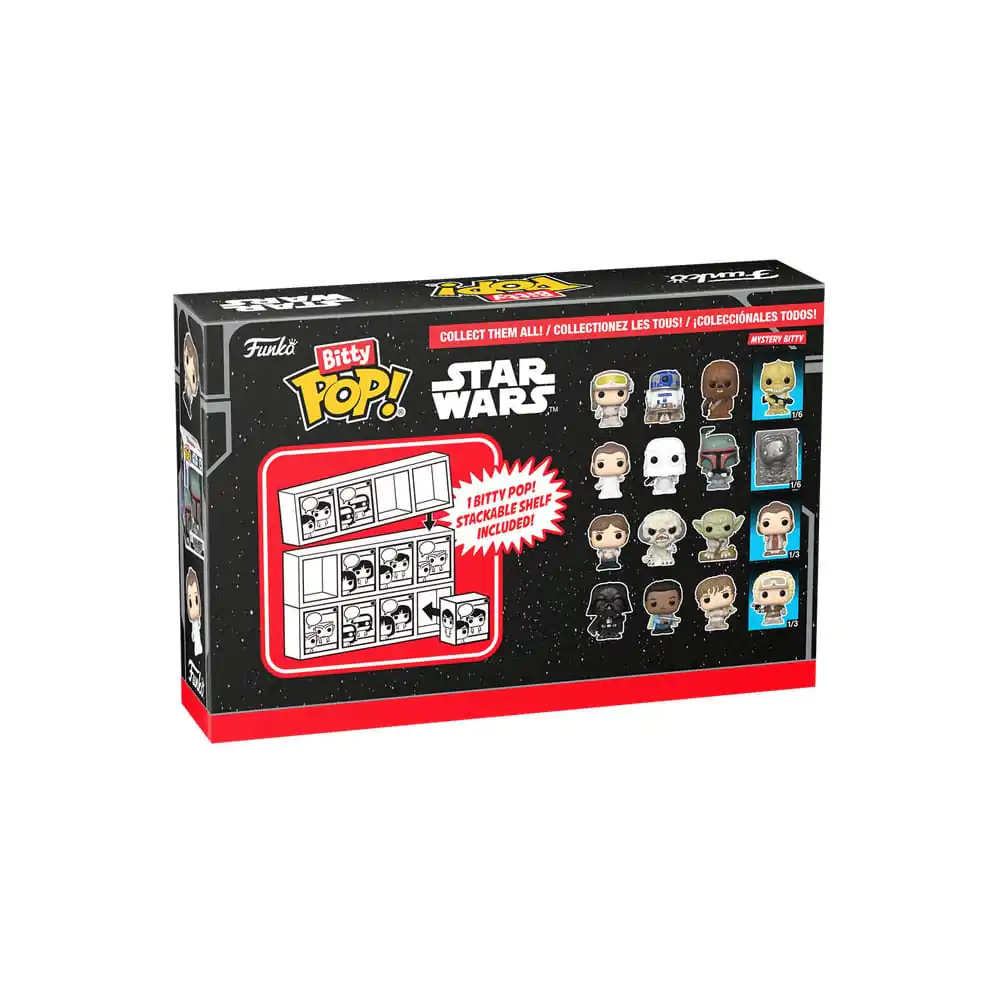 Star Wars Bitty Funko POP! Vinilna figura 4-Pack Han 2,5 cm fotografija izdelka