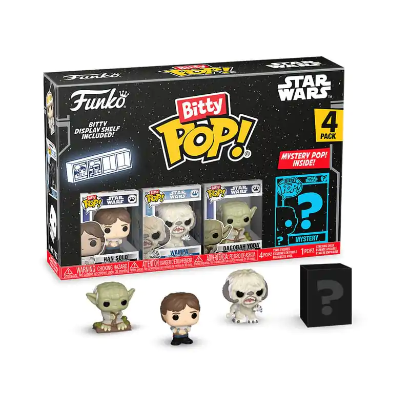 Star Wars Bitty Funko POP! Vinilna figura 4-Pack Han 2,5 cm fotografija izdelka