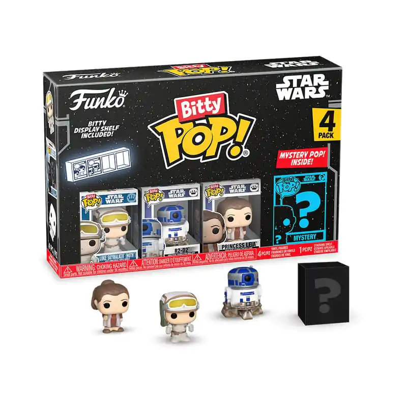 Star Wars Bitty Funko POP! Vinil figurice, 4-pack Luke 2,5 cm fotografija izdelka