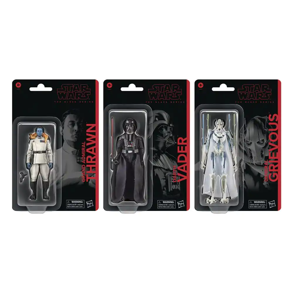 Star Wars Black Series Akcijska figura trojno pakiranje Masters of Evil 15 cm fotografija izdelka