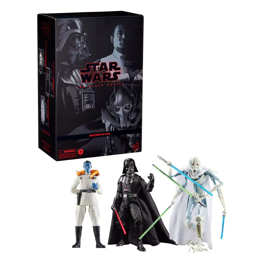 Star Wars Black Series Akcijska figura trojno pakiranje Masters of Evil 15 cm fotografija izdelka
