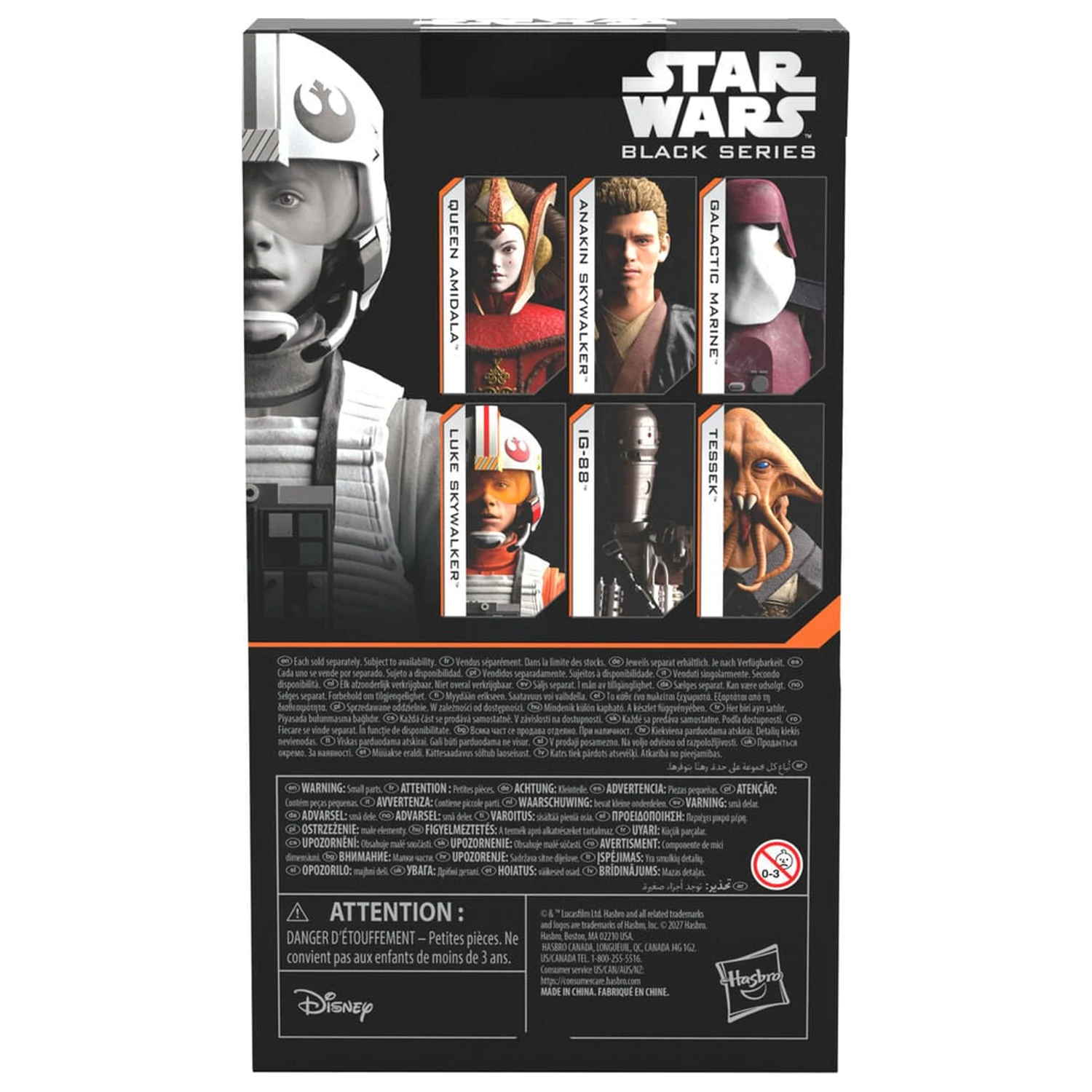 Star Wars Black Series A New Hope Luke Skywalker figura 15 cm fotografija izdelka