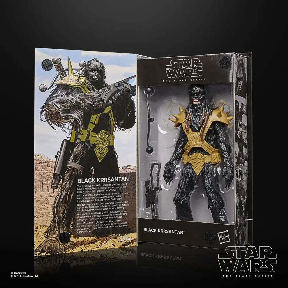 Star Wars Black Series Archive akcijska figura 2022 Black Krrsantan 15 cm fotografija izdelka