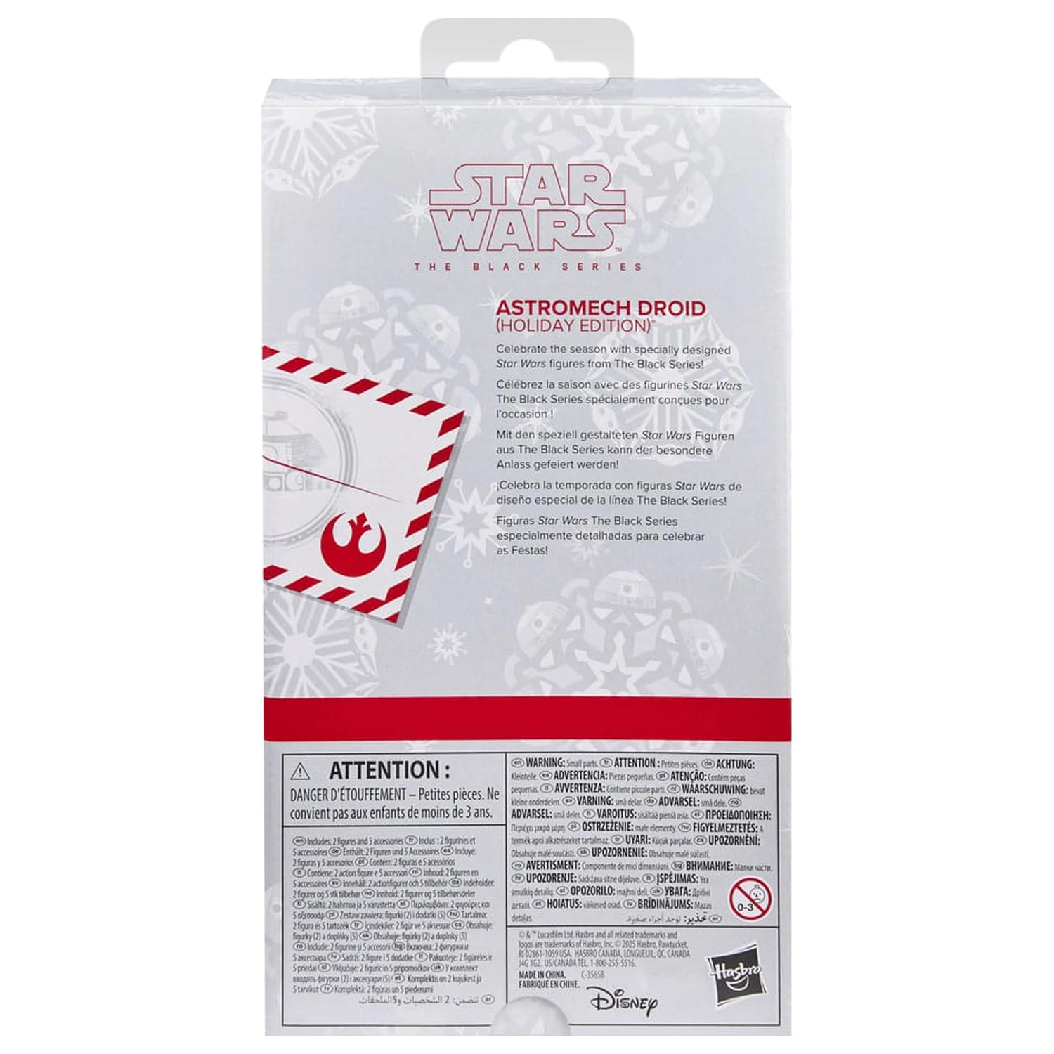 Star Wars Black Series akcijska figura astromeh droid (praznična izdaja) fotografija izdelka