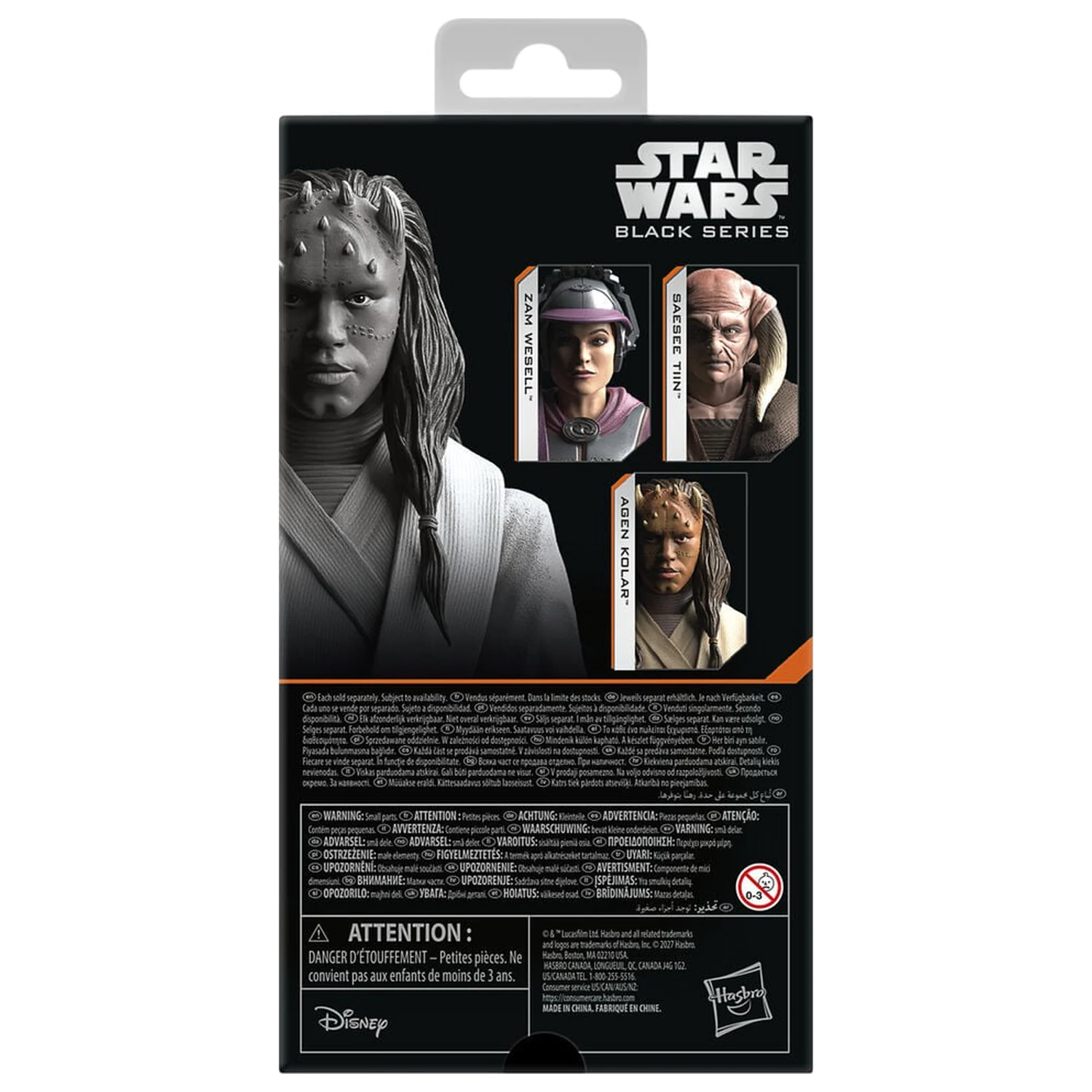 Star Wars Black Series Attack Of The Clones Agen Kolar figura 15 cm fotografija izdelka