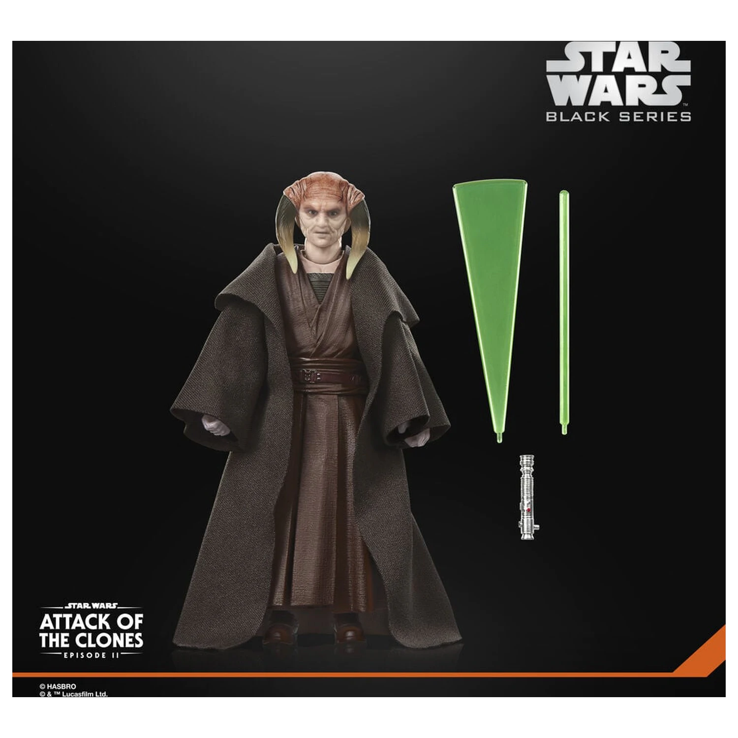Star Wars Black Series Attack Of The Clones Saesee Tiin figura 15 cm fotografija izdelka