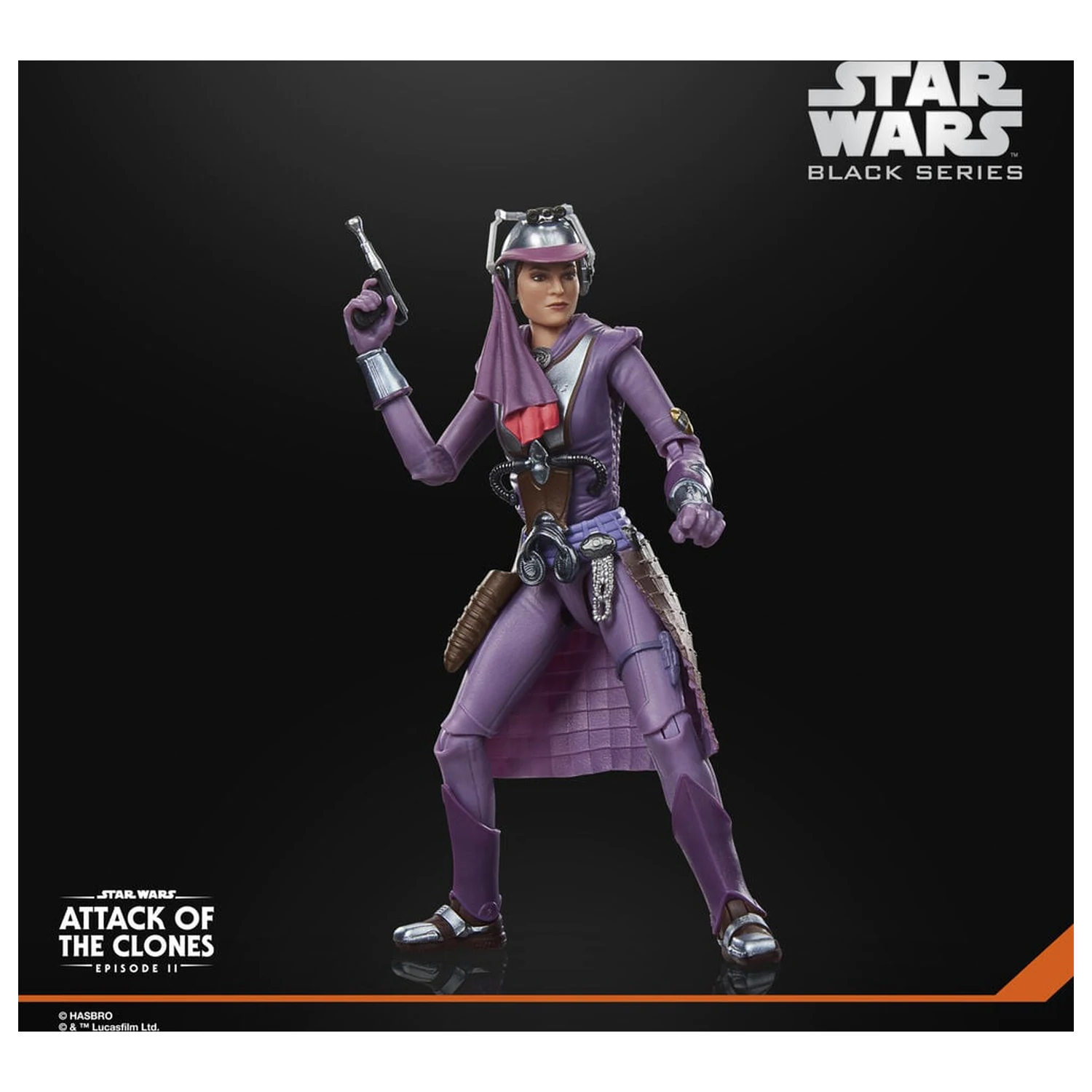Star Wars Black Series Attack Of The Clones Zam Wesell figura 15 cm fotografija izdelka