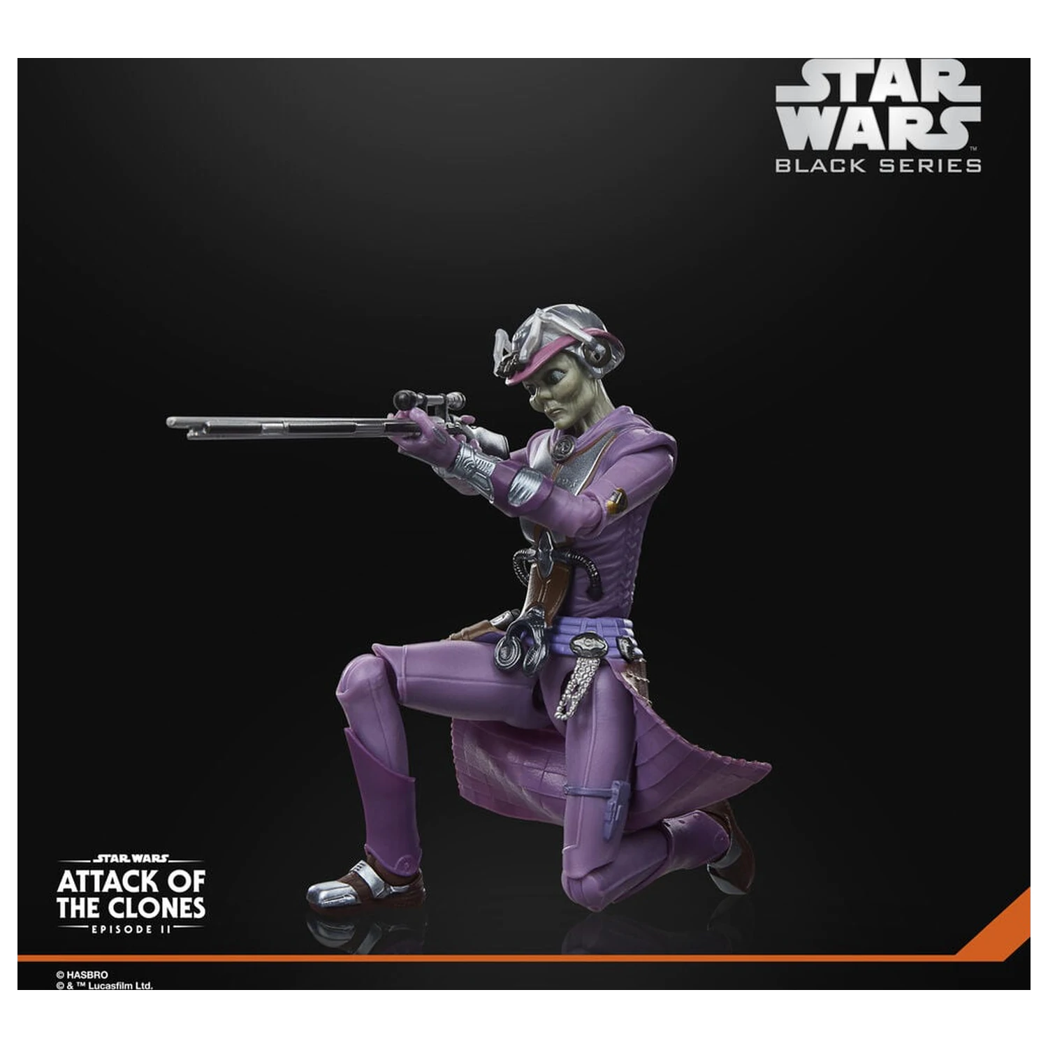 Star Wars Black Series Attack Of The Clones Zam Wesell figura 15 cm fotografija izdelka