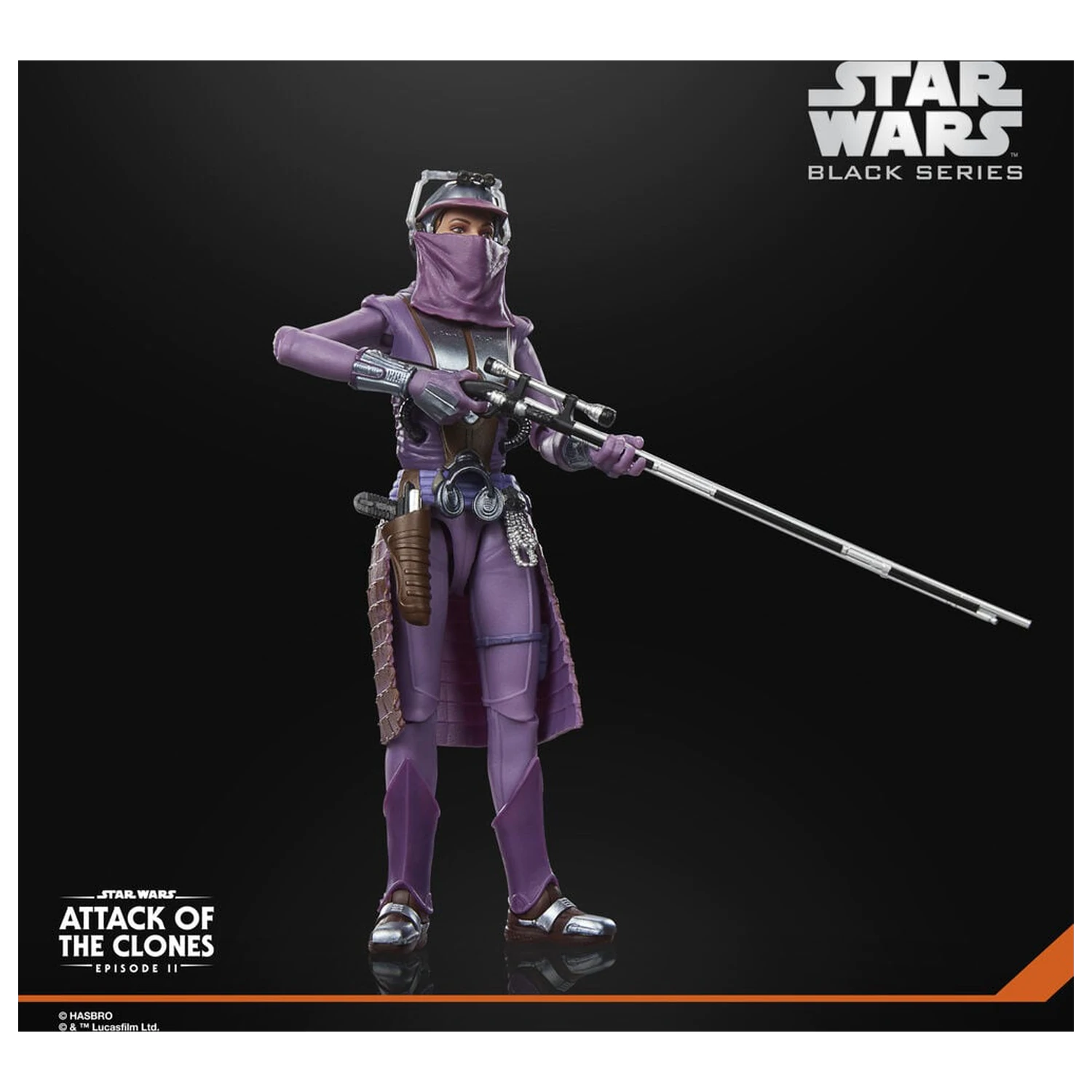Star Wars Black Series Attack Of The Clones Zam Wesell figura 15 cm fotografija izdelka