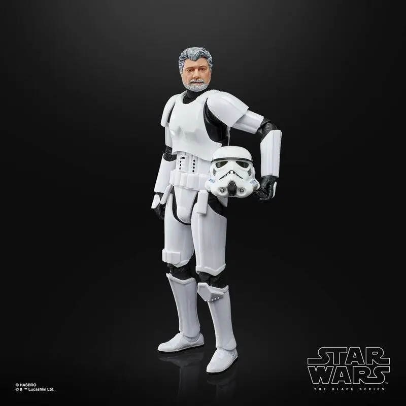 Star Wars Black Series akcijska figura 2021 George Lucas (v preobleki Stormtrooperja) 15 cm fotografija izdelka