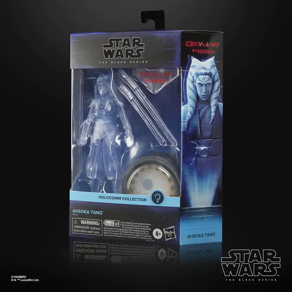 Star Wars Black Series Holocomm Collection akcijska figura Ahsoka Tano 15 cm fotografija izdelka