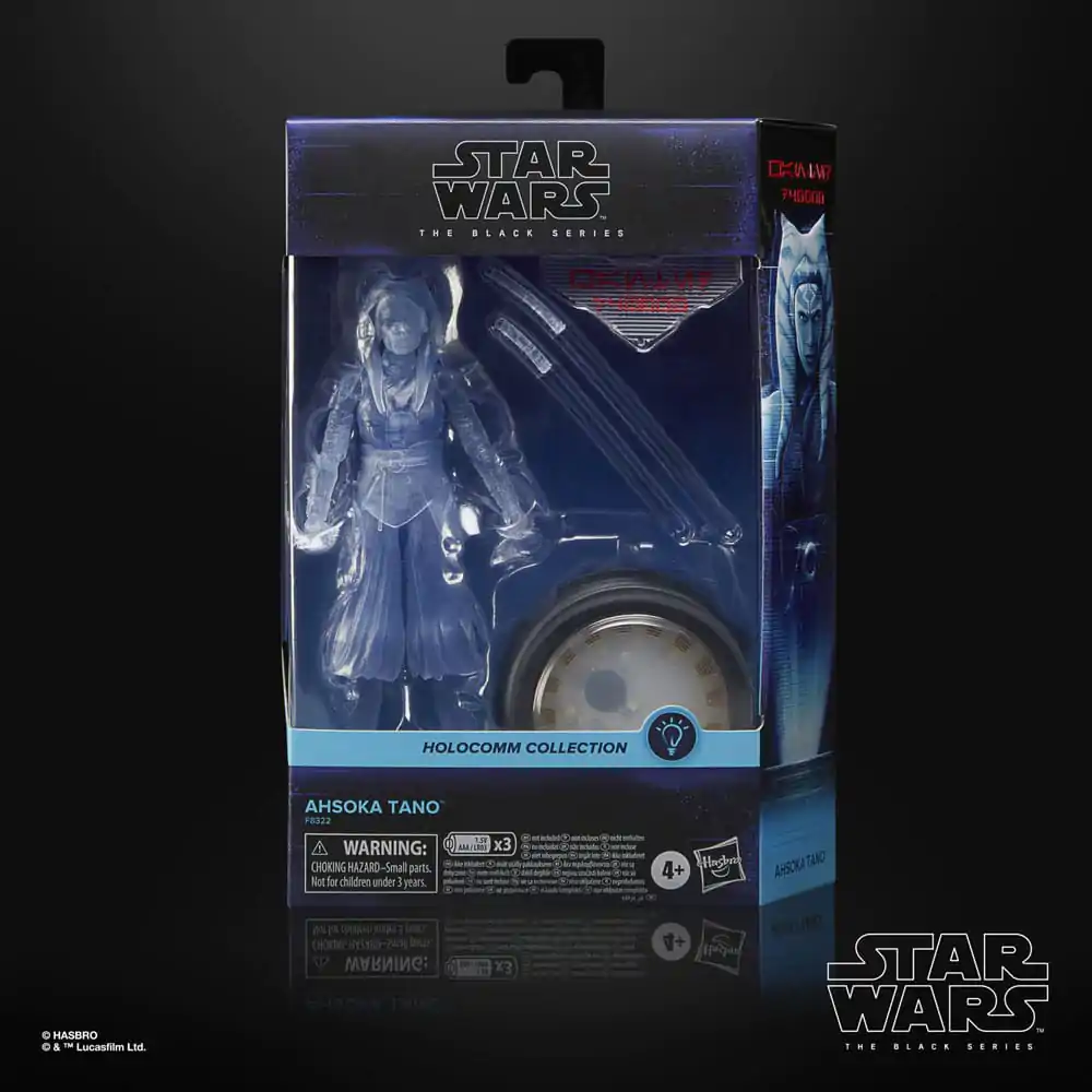 Star Wars Black Series Holocomm Collection akcijska figura Ahsoka Tano 15 cm fotografija izdelka