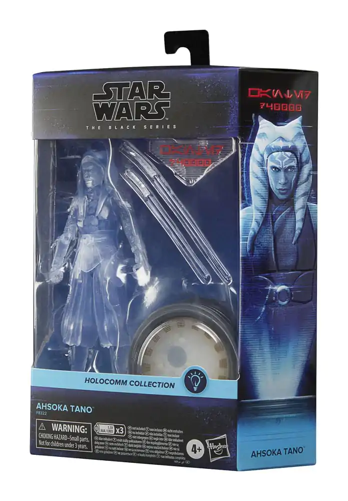 Star Wars Black Series Holocomm Collection akcijska figura Ahsoka Tano 15 cm fotografija izdelka