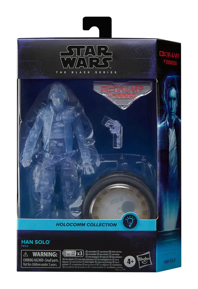 Star Wars Black Series Holocomm Collection akcijska figura Han Solo 15 cm fotografija izdelka