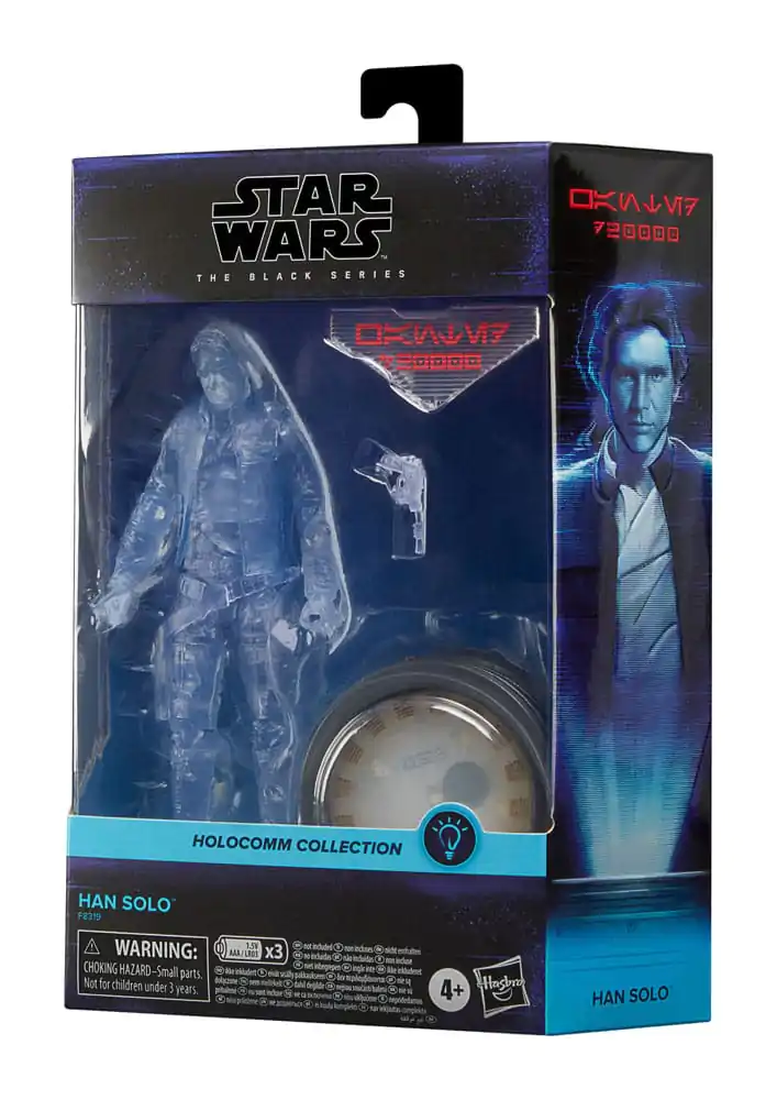 Star Wars Black Series Holocomm Collection akcijska figura Han Solo 15 cm fotografija izdelka