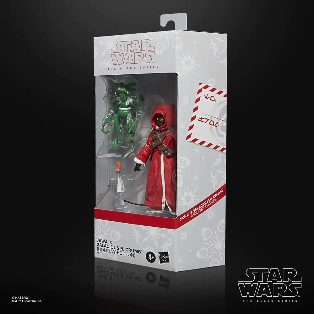 Star Wars Black Series akcijska figura Jawa & Salacious B. Crumb (Holiday Edition) 15 cm fotografija izdelka