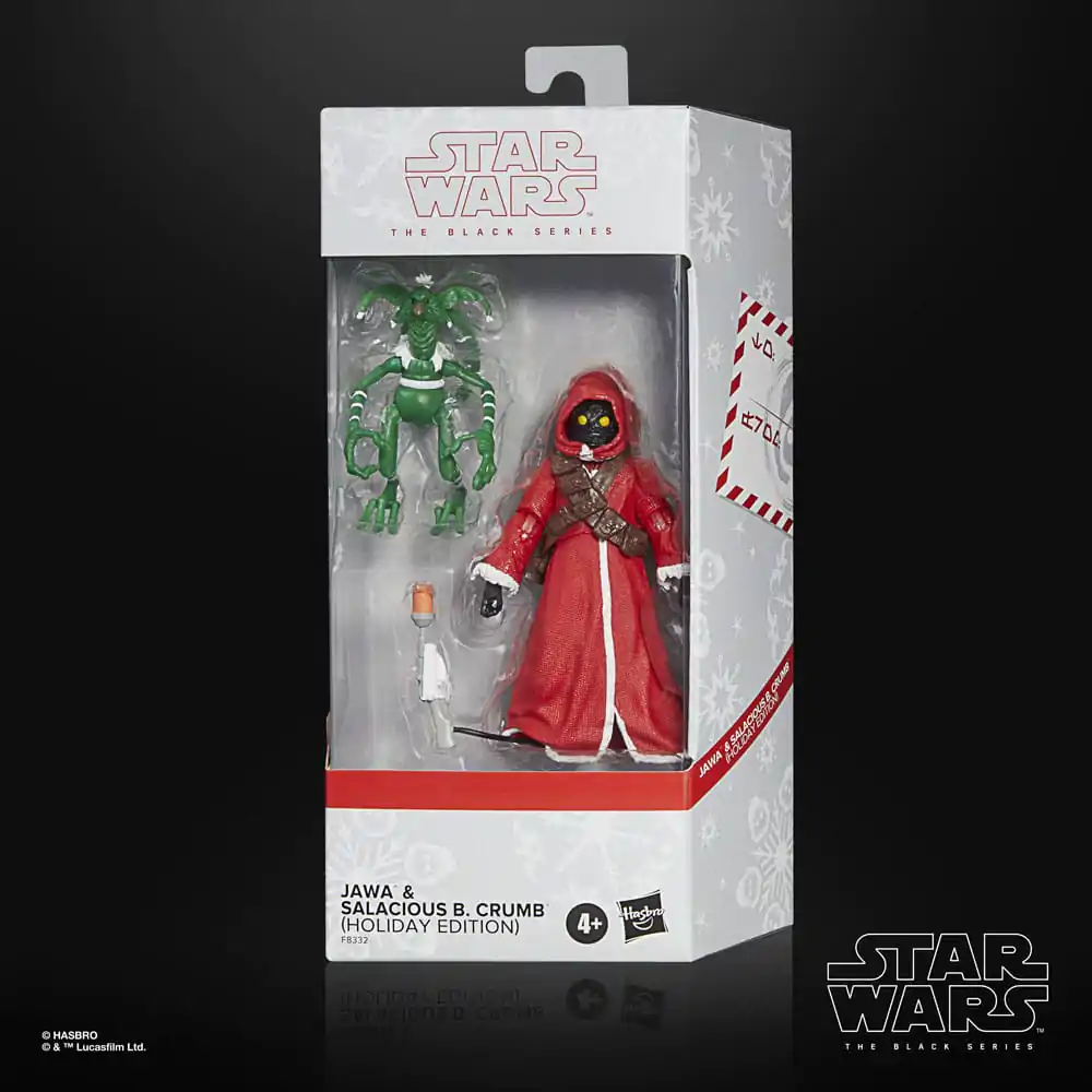 Star Wars Black Series akcijska figura Jawa & Salacious B. Crumb (Holiday Edition) 15 cm fotografija izdelka