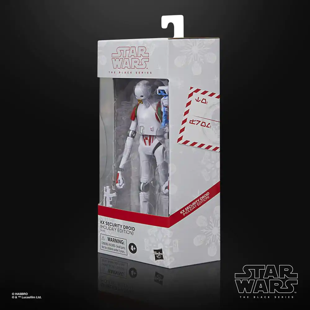 Star Wars Black Series akcijska figura KX Security Droid (Holiday Edition) 15 cm fotografija izdelka