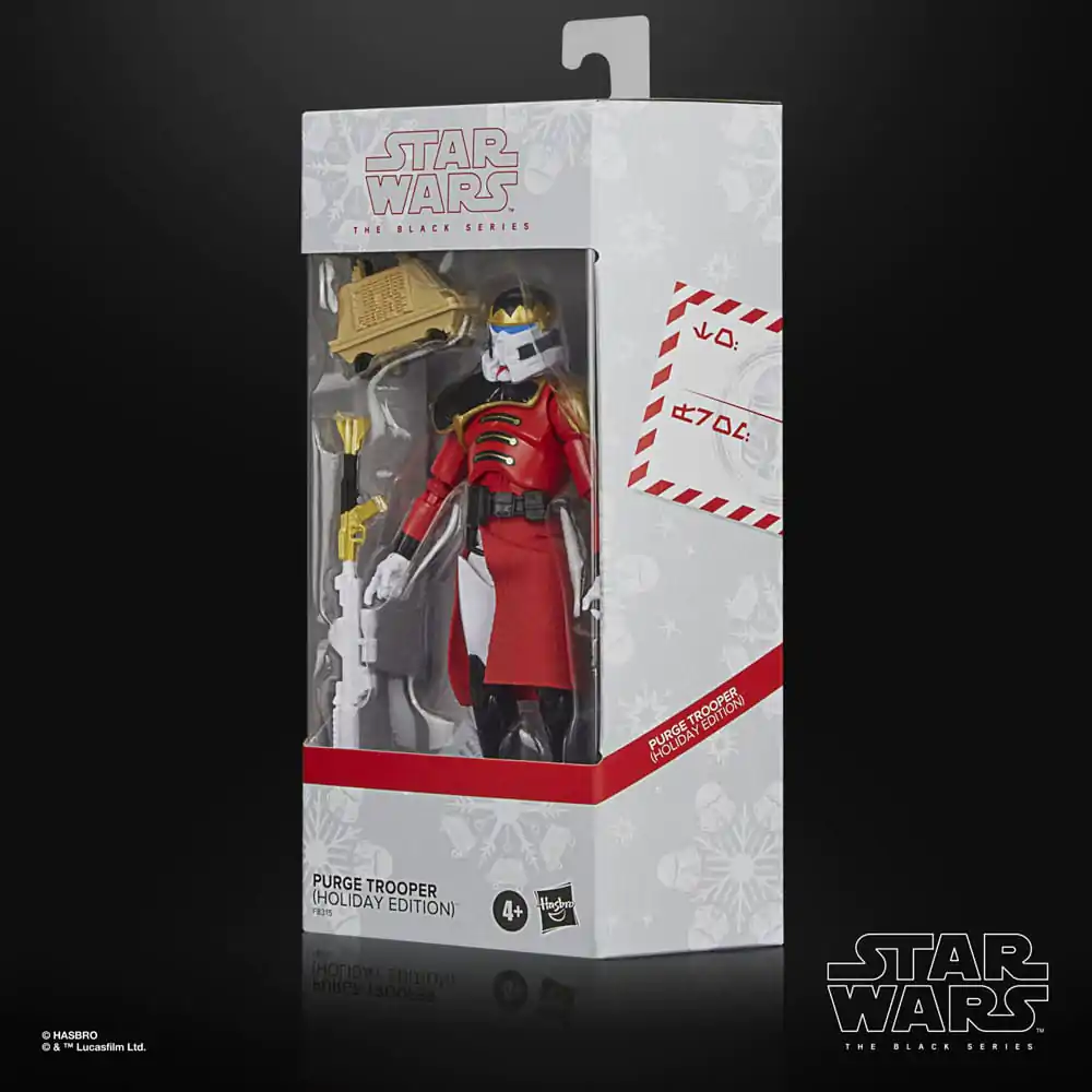 Star Wars Black Series akcijska figura Purge Trooper (Holiday Edition) 15 cm fotografija izdelka