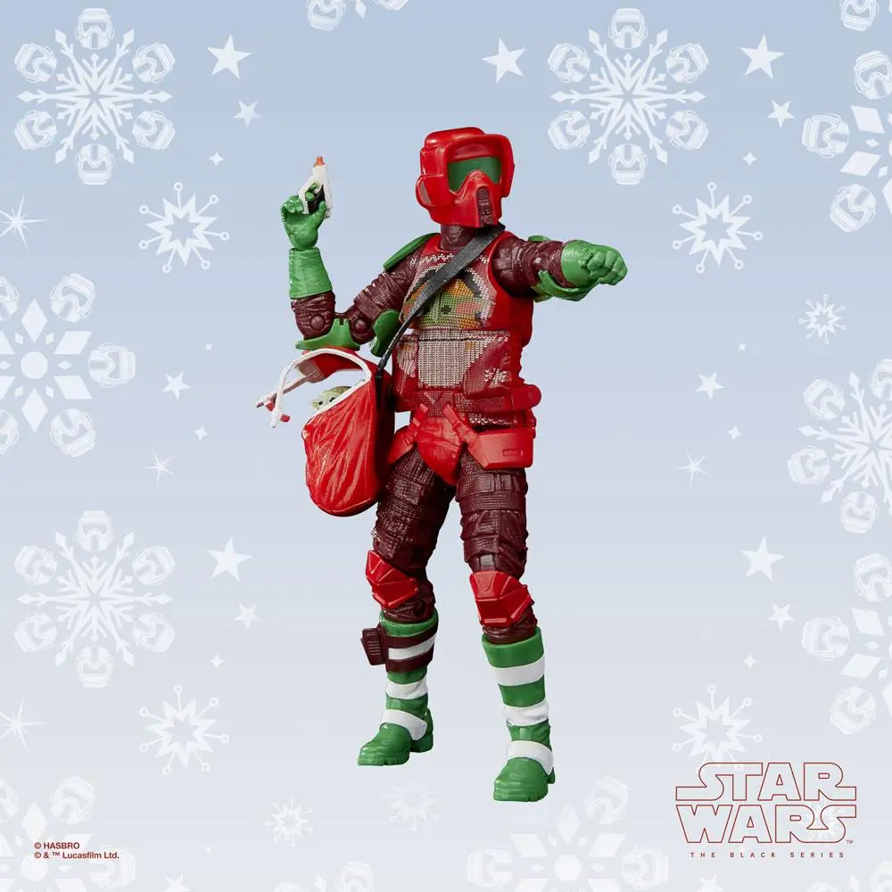 Star Wars Black Series akcijska figura Scout Trooper (Holiday Edition) 15 cm fotografija izdelka