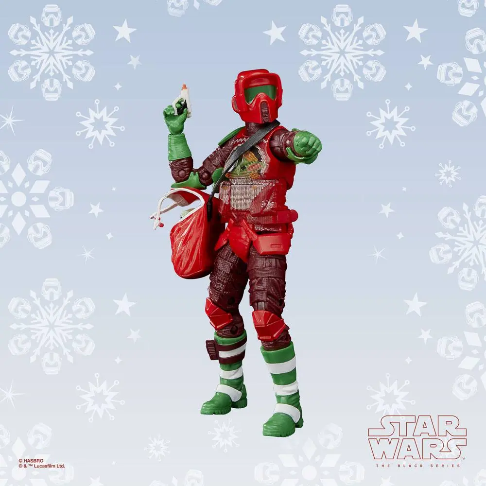 Star Wars Black Series akcijska figura Scout Trooper (Holiday Edition) 15 cm fotografija izdelka