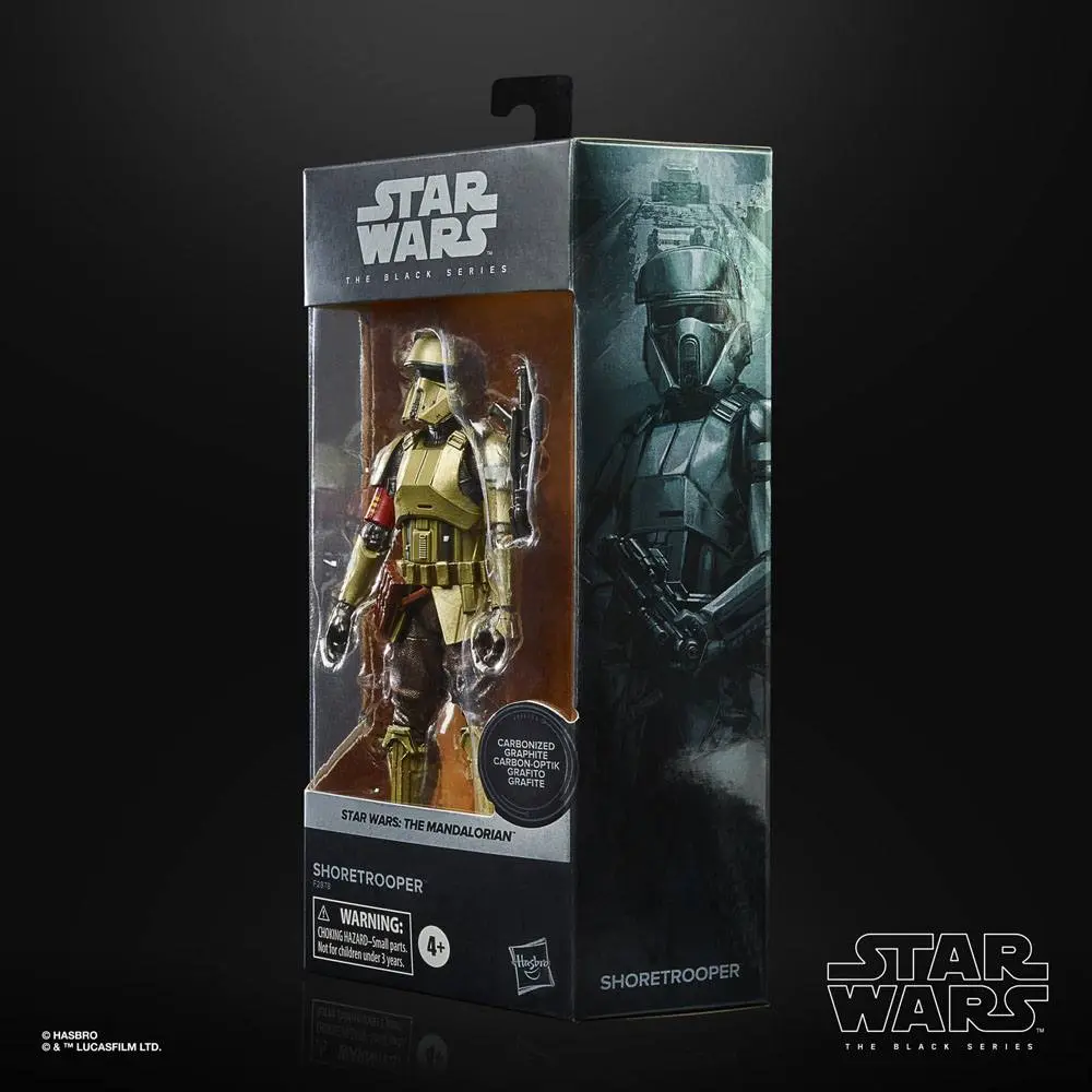 Star Wars The Mandalorian Black Series Carbonized akcijska figura 2021 Shoretrooper 15 cm fotografija izdelka