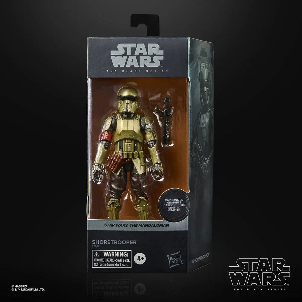 Star Wars The Mandalorian Black Series Carbonized akcijska figura 2021 Shoretrooper 15 cm fotografija izdelka