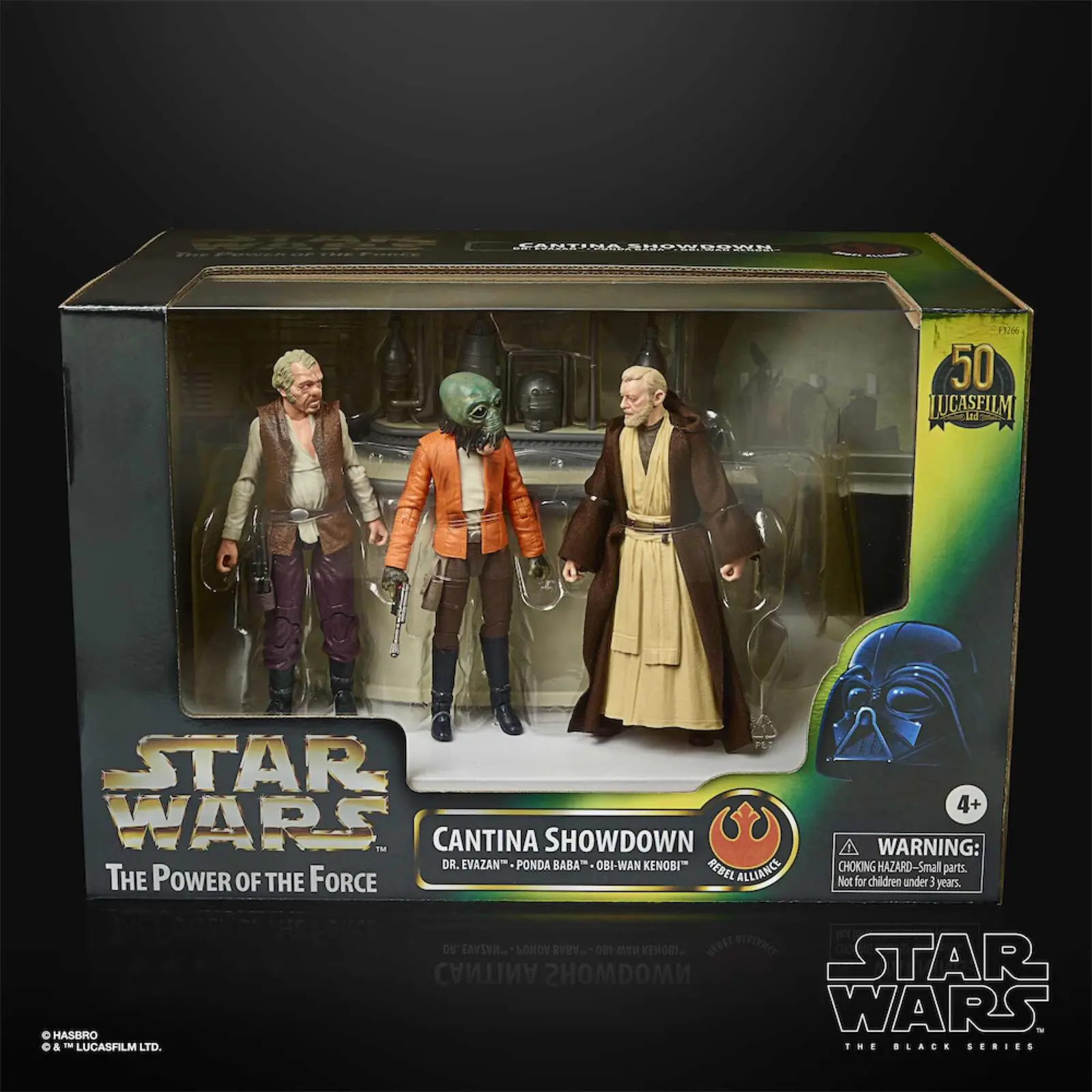 Star Wars Black Series The Power Of The Force Cantina Showdown paket figurica 15 cm fotografija izdelka