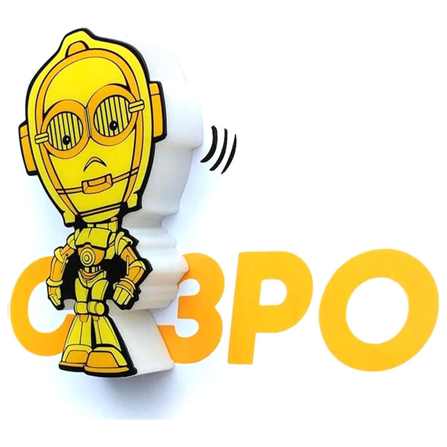 Star Wars C-3PO 3D FX mini svetilka fotografija izdelka