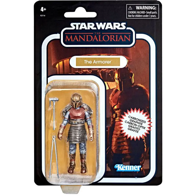 Star Wars The Mandalorian Vintage Collection Carbonized akcijska figura 2021 The Armorer 10 cm fotografija izdelka