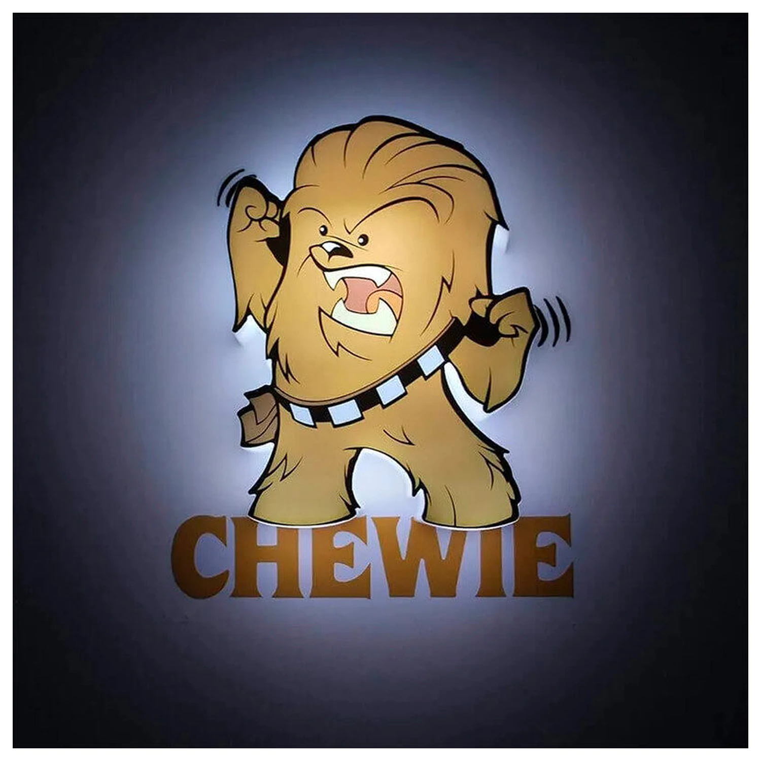 Star Wars Chewie 3D lučka FX mini svetilka fotografija izdelka