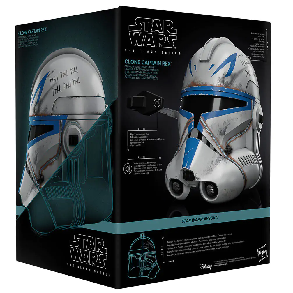 Star Wars Clone Captain Rex Elektronska čelada fotografija izdelka