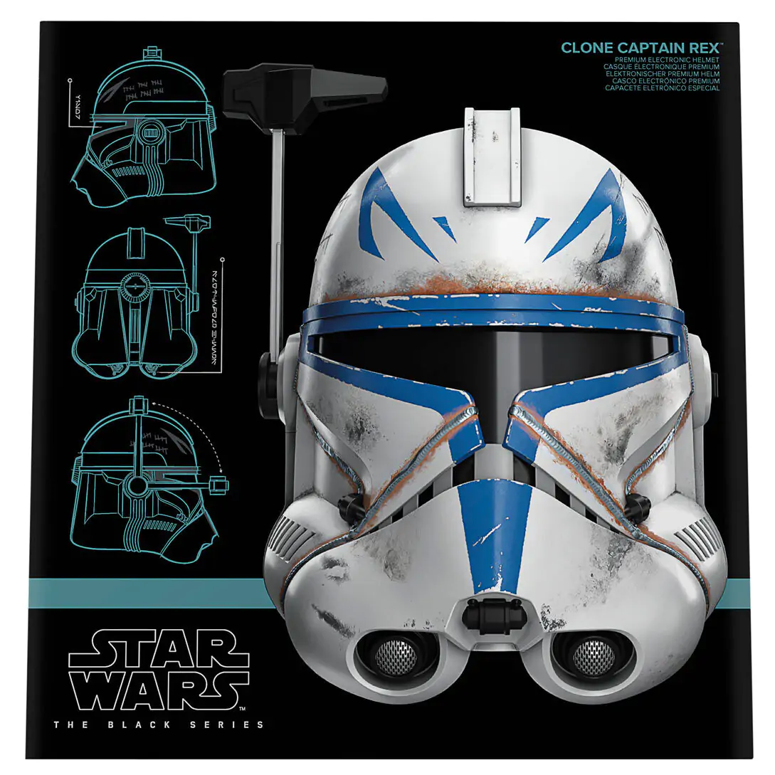 Star Wars Clone Captain Rex Elektronska čelada fotografija izdelka