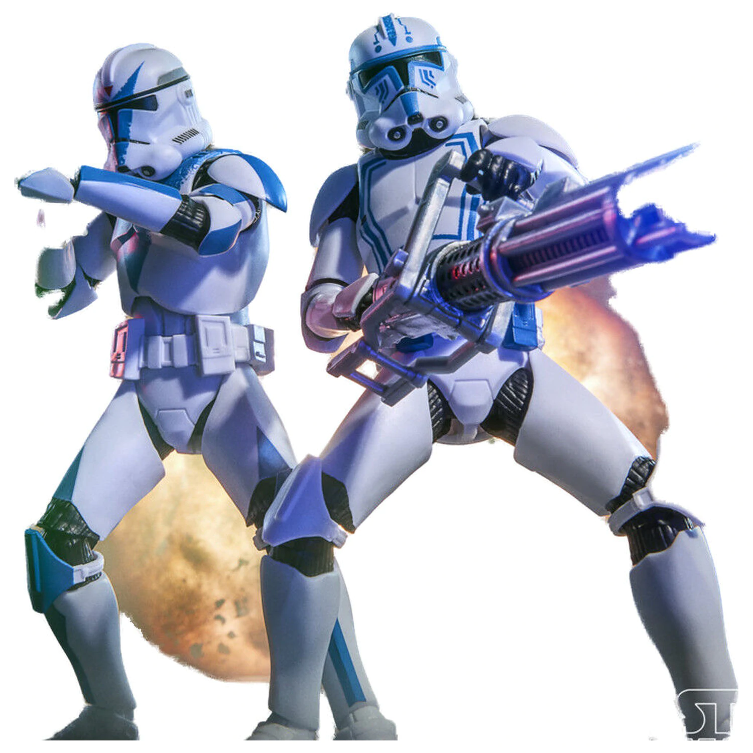 Star Wars Clone Trooper Dogma & Clone Trooper Hardcase paket 2 figur 15cm fotografija izdelka