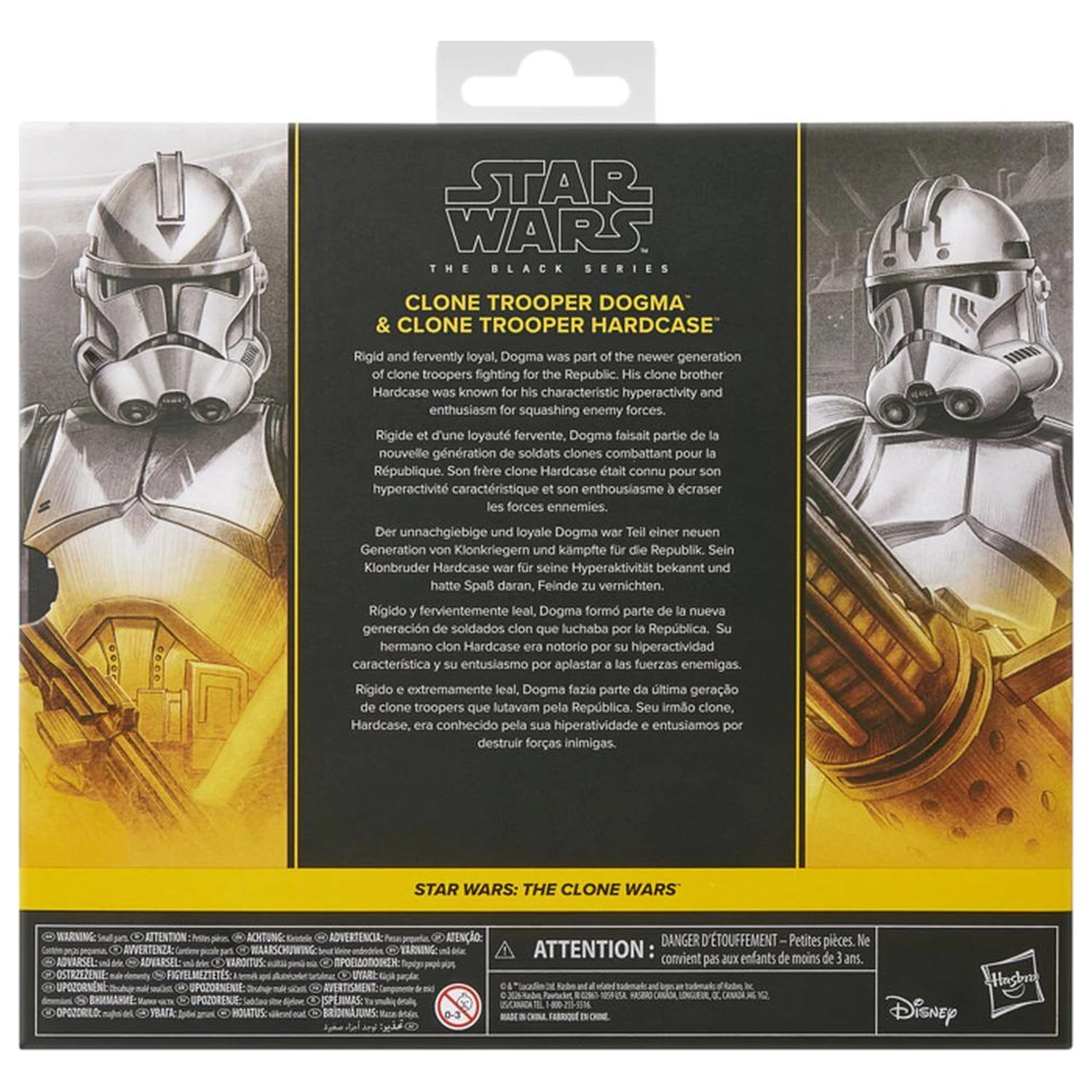 Star Wars Clone Trooper Dogma & Clone Trooper Hardcase paket 2 figur 15cm fotografija izdelka