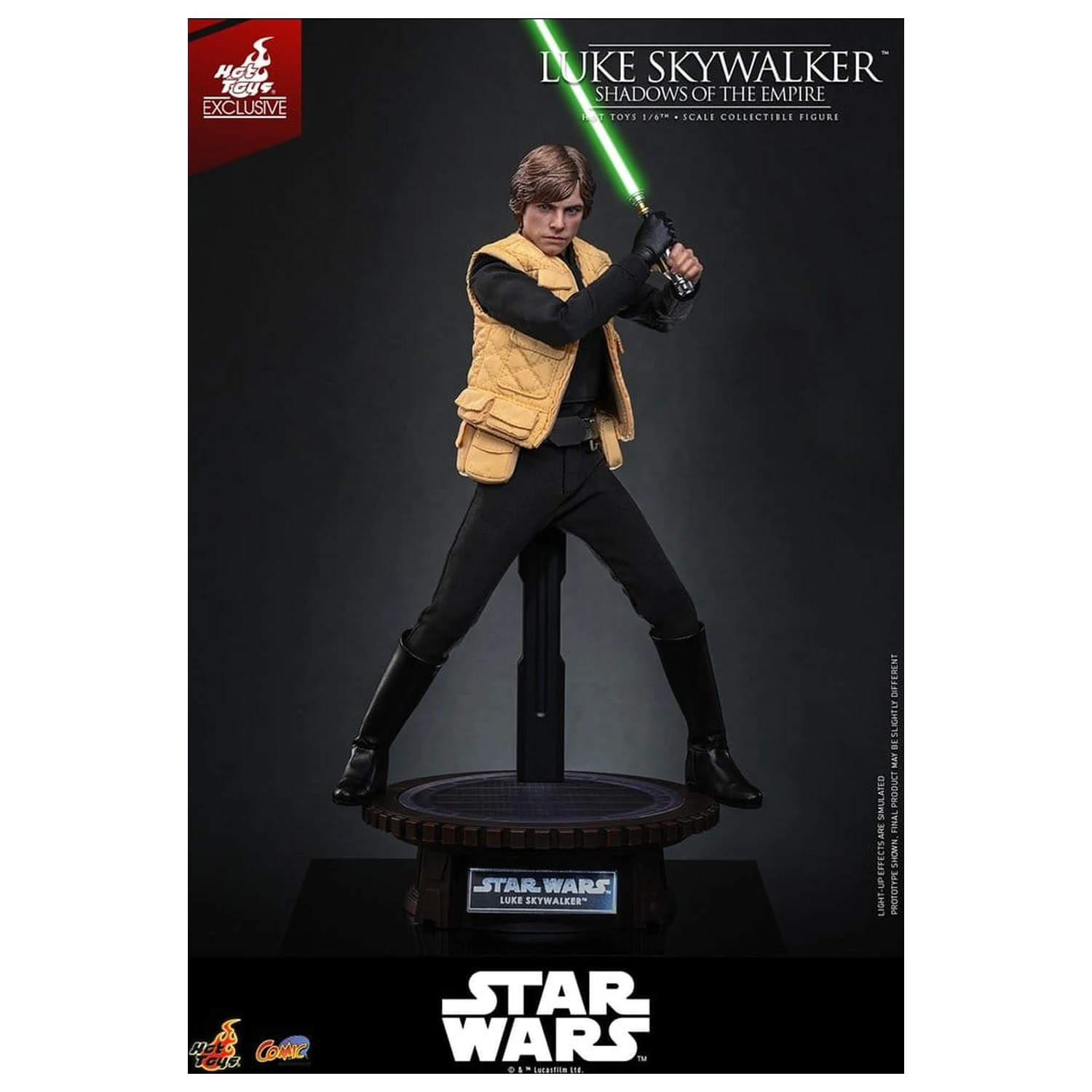 Star Wars Comic Masterpiece figurica 1/6 Luke Skywalker (Shadows Of The Empire) (Hot Toys Exclusive) 28 cm fotografija izdelka