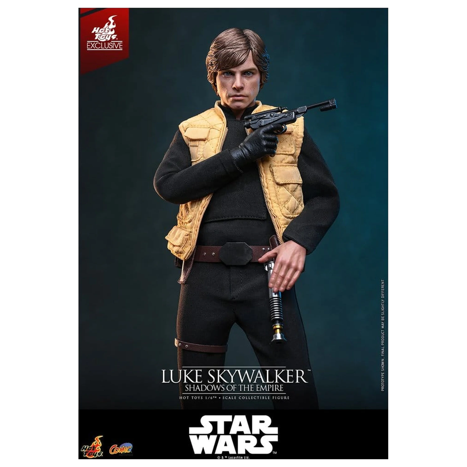 Star Wars Comic Masterpiece figurica 1/6 Luke Skywalker (Shadows Of The Empire) (Hot Toys Exclusive) 28 cm fotografija izdelka