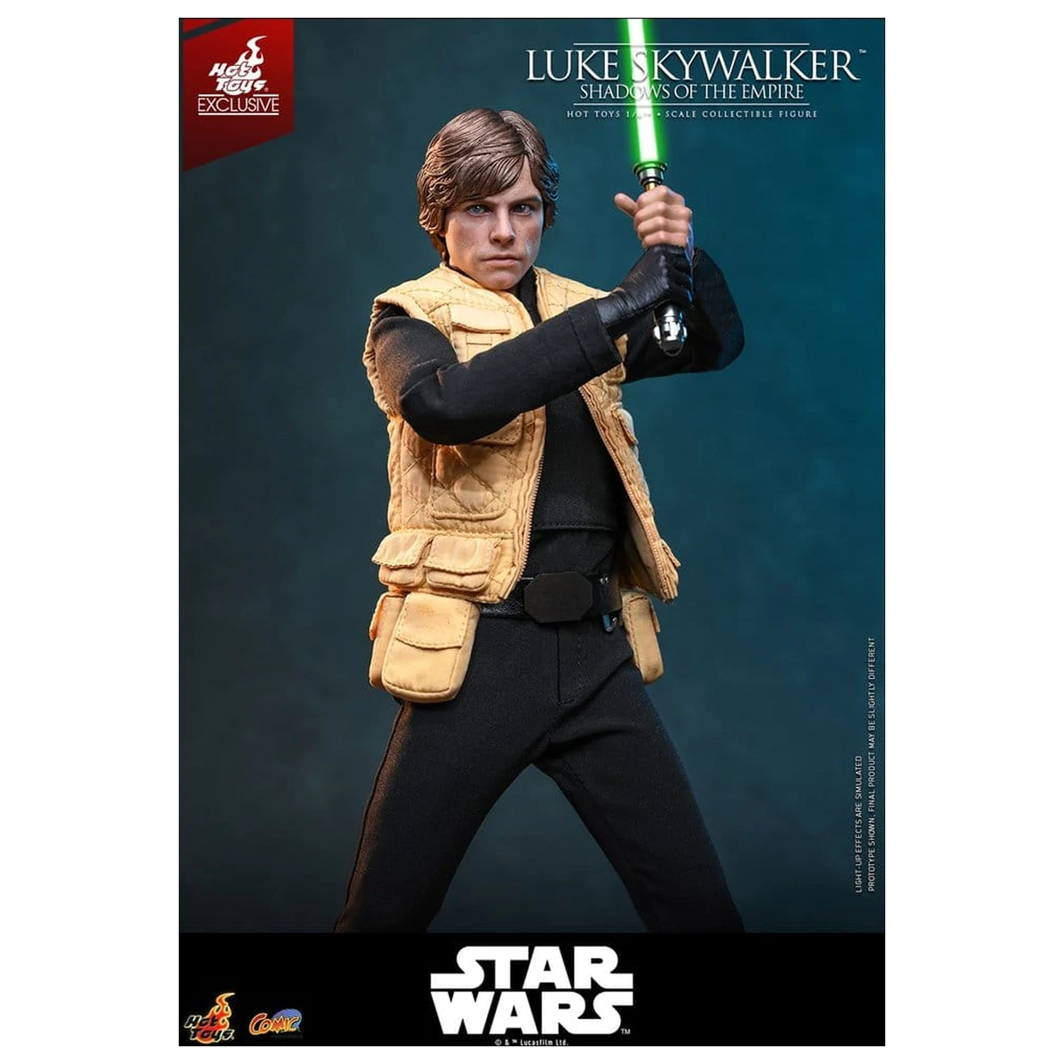Star Wars Comic Masterpiece figurica 1/6 Luke Skywalker (Shadows Of The Empire) (Hot Toys Exclusive) 28 cm fotografija izdelka
