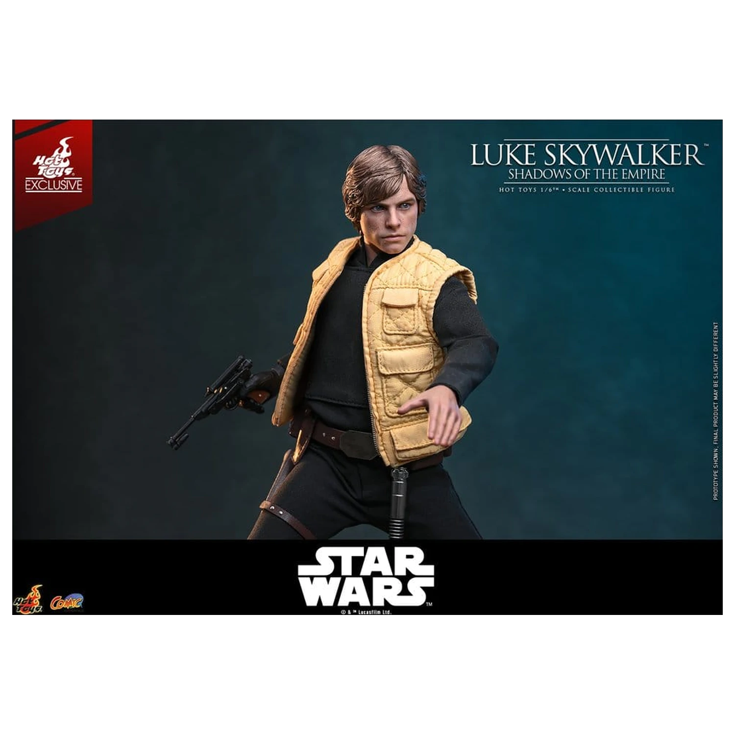 Star Wars Comic Masterpiece figurica 1/6 Luke Skywalker (Shadows Of The Empire) (Hot Toys Exclusive) 28 cm fotografija izdelka