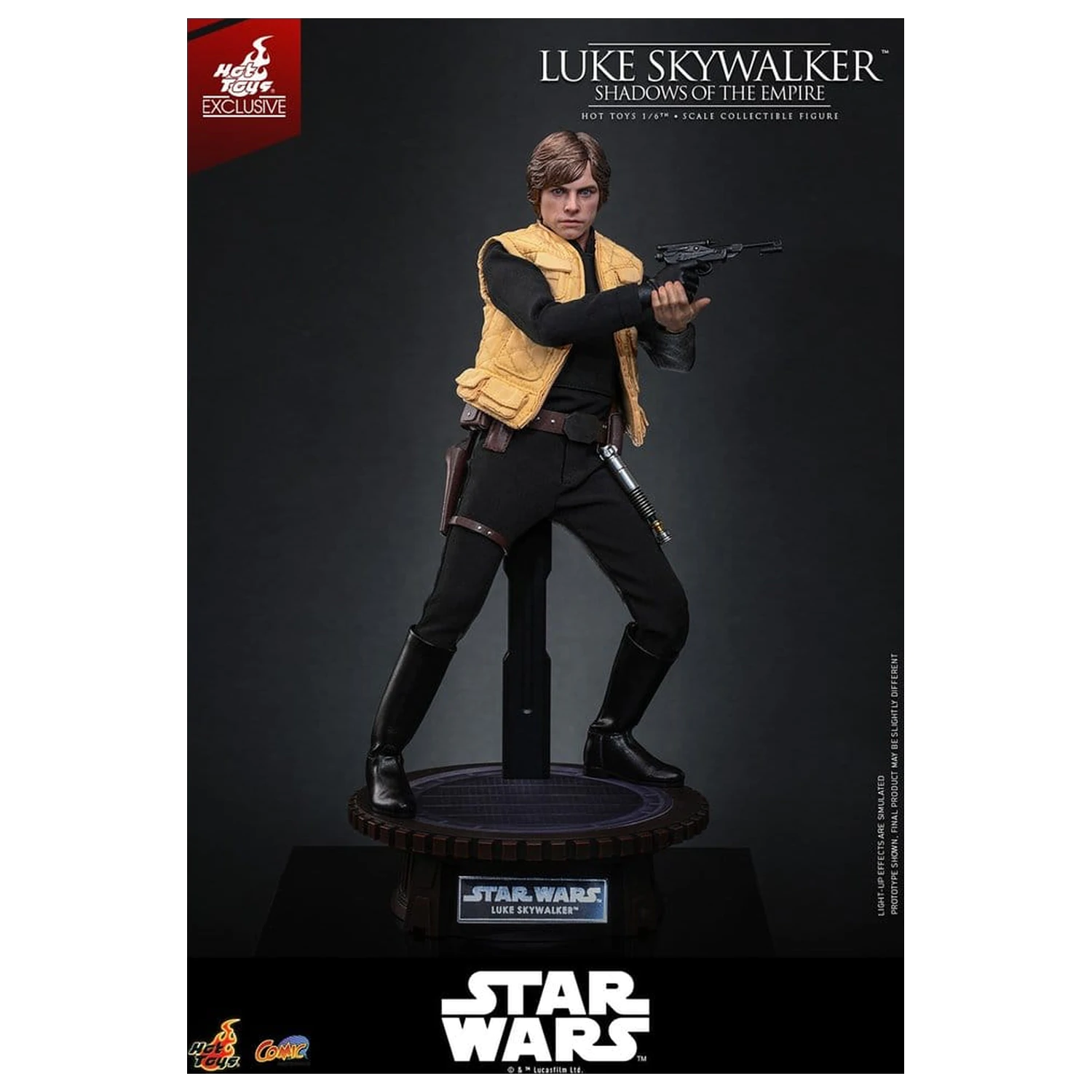 Star Wars Comic Masterpiece figurica 1/6 Luke Skywalker (Shadows Of The Empire) (Hot Toys Exclusive) 28 cm fotografija izdelka