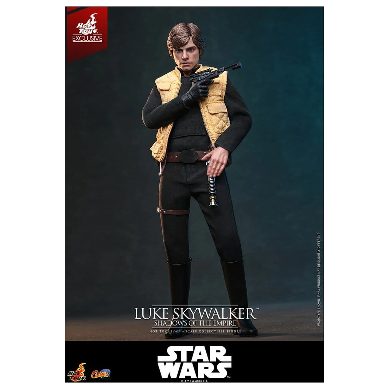 Star Wars Comic Masterpiece figurica 1/6 Luke Skywalker (Shadows Of The Empire) (Hot Toys Exclusive) 28 cm fotografija izdelka