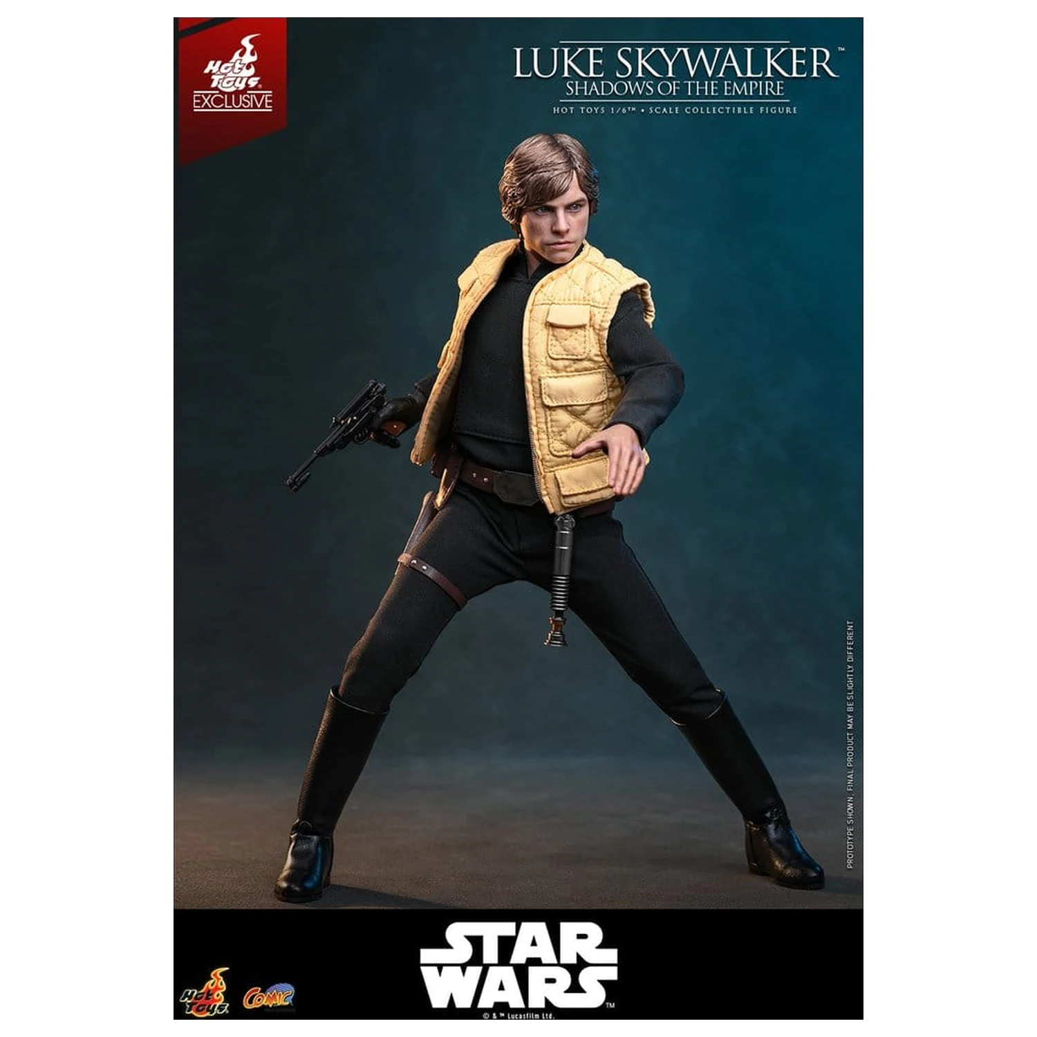 Star Wars Comic Masterpiece figurica 1/6 Luke Skywalker (Shadows Of The Empire) (Hot Toys Exclusive) 28 cm fotografija izdelka