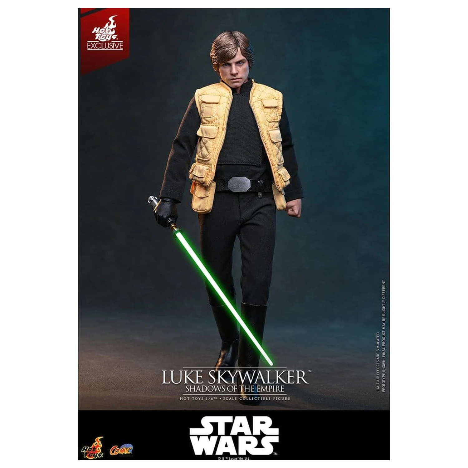 Star Wars Comic Masterpiece figurica 1/6 Luke Skywalker (Shadows Of The Empire) (Hot Toys Exclusive) 28 cm fotografija izdelka