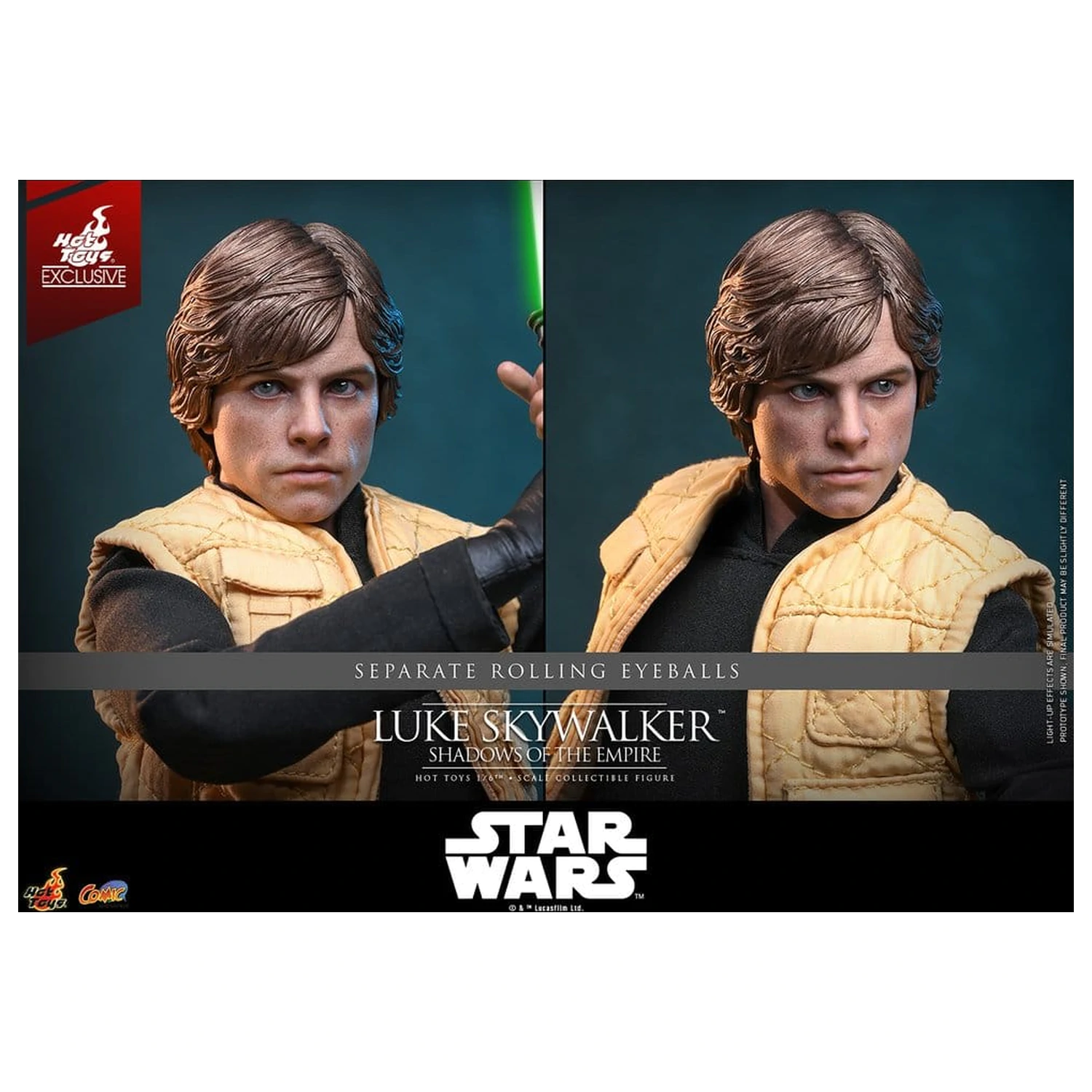 Star Wars Comic Masterpiece figurica 1/6 Luke Skywalker (Shadows Of The Empire) (Hot Toys Exclusive) 28 cm fotografija izdelka