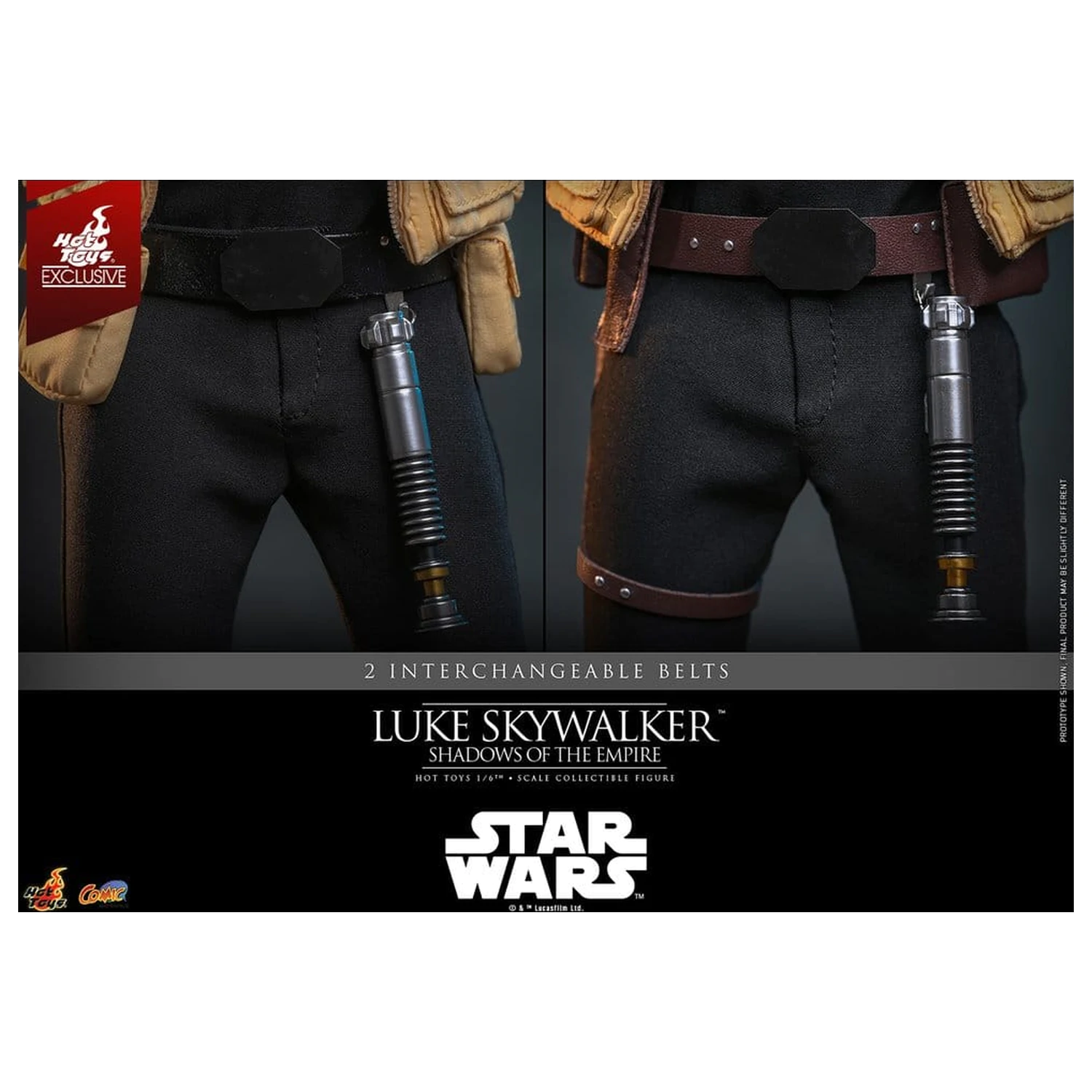 Star Wars Comic Masterpiece figurica 1/6 Luke Skywalker (Shadows Of The Empire) (Hot Toys Exclusive) 28 cm fotografija izdelka