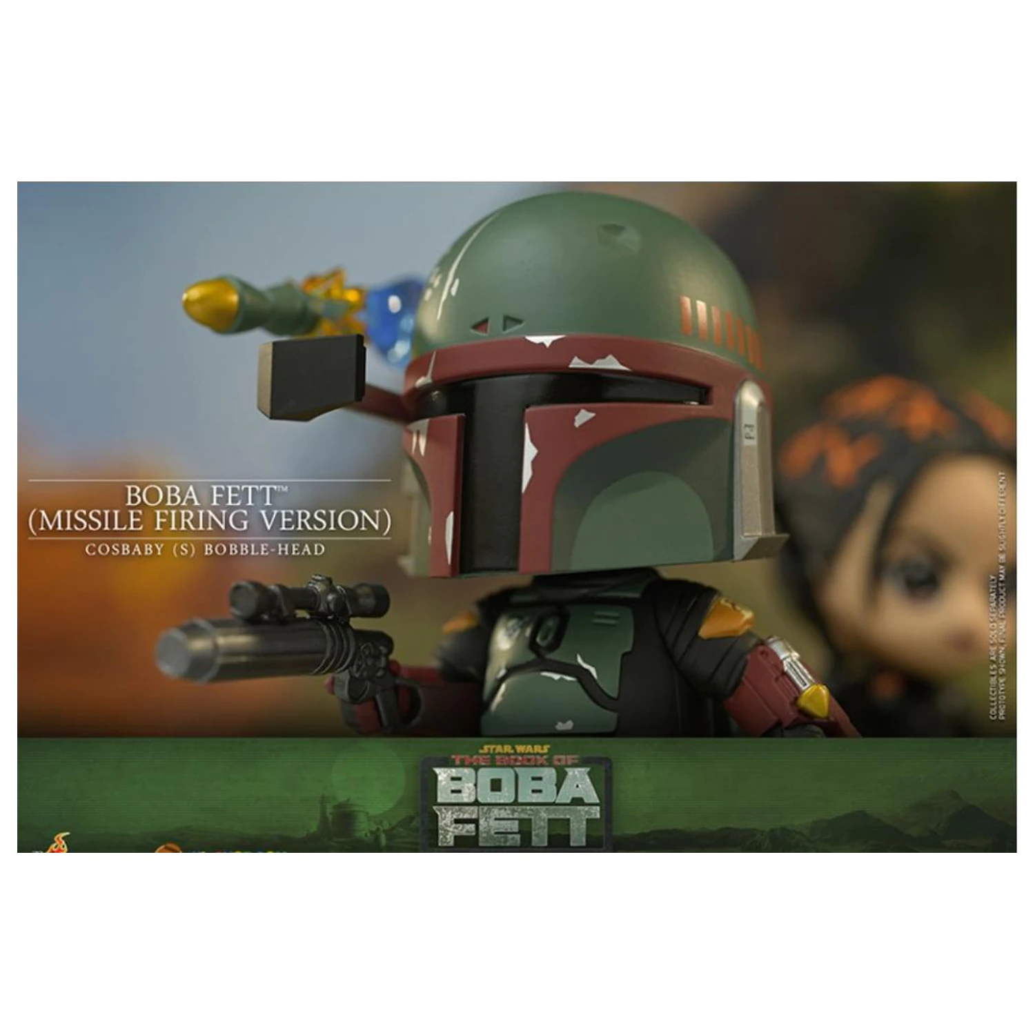 Star Wars Cosbaby Wave 1 Boba Fett Missile Firing Version fotografija izdelka